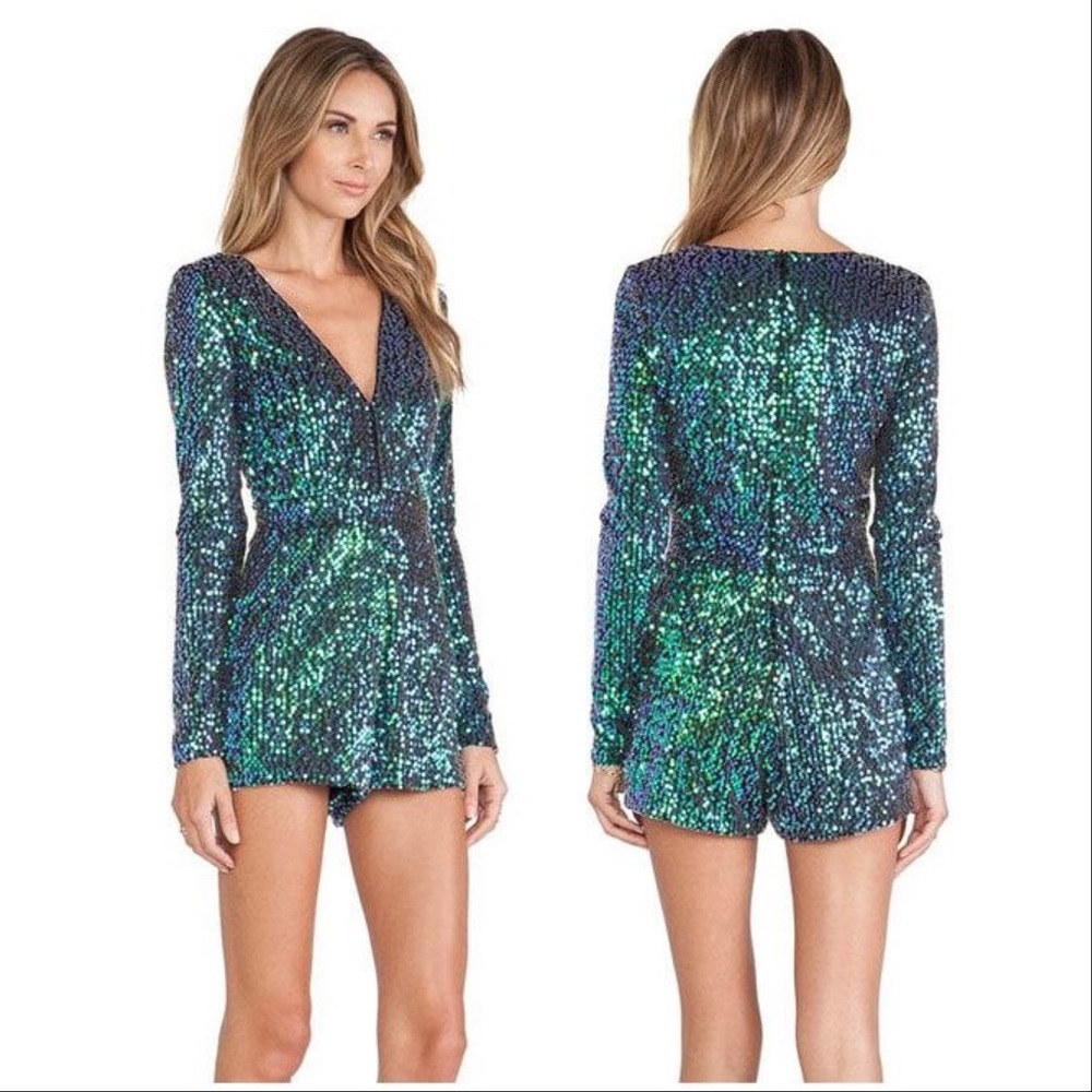 Sequin Romper